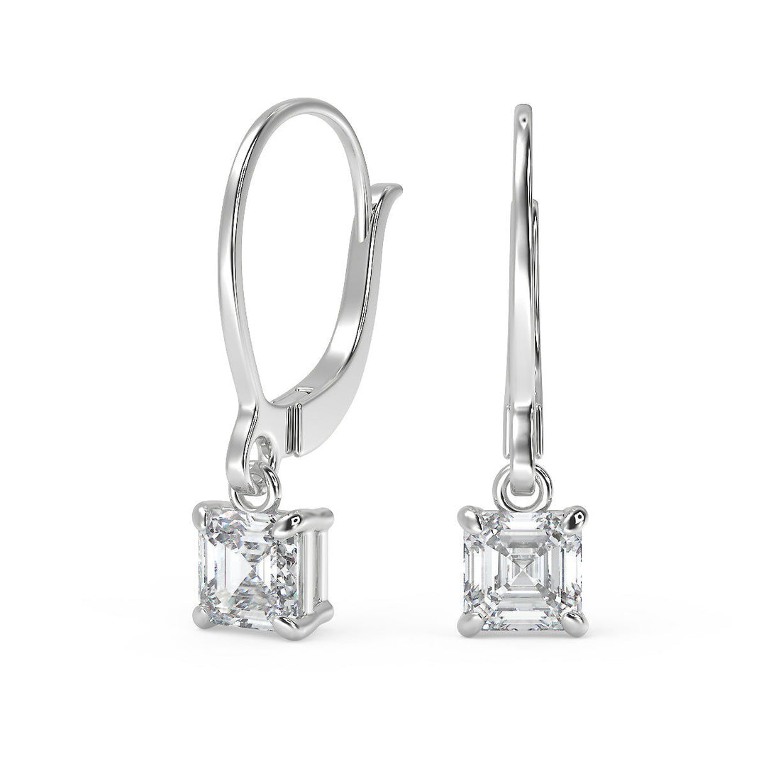 Maria Asscher Cut Earrings Leverback - Nivetta