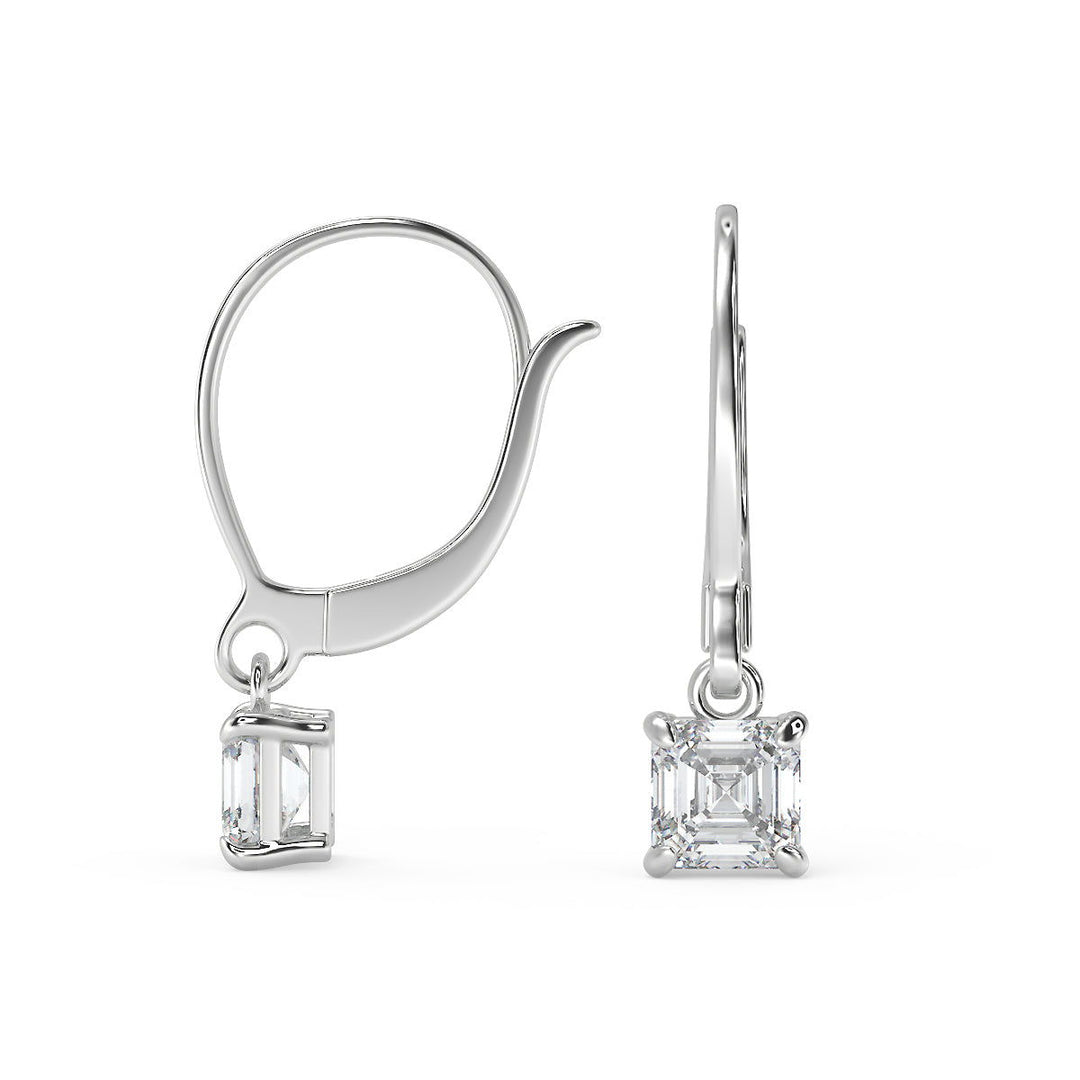 Maria Asscher Cut Earrings Leverback - Nivetta