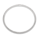 Load image into Gallery viewer, Marigold Princess Cut Diamond Tennis Bracelet Prong Set (4 ctw) - Nivetta