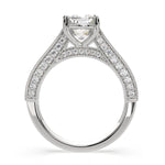 Load image into Gallery viewer, Martina Cushion Cut Pave Engagement Ring Setting - Nivetta