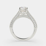 Load image into Gallery viewer, Martina Cushion Cut Pave Engagement Ring Setting - Nivetta