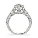 Load image into Gallery viewer, Martina Heart Cut Pave Engagement Ring Setting - Nivetta