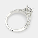 Load image into Gallery viewer, Martina Heart Cut Pave Engagement Ring Setting - Nivetta