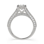 Load image into Gallery viewer, Martina Oval Cut Pave Engagement Ring Setting - Nivetta