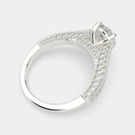 Load image into Gallery viewer, Martina Pear Cut Pave Engagement Ring Setting - Nivetta