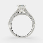 Load image into Gallery viewer, Martina Radiant Cut Pave Engagement Ring Setting - Nivetta