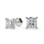Load image into Gallery viewer, Mckenzie Princess Cut Earrings Stud - Nivetta