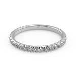 Load image into Gallery viewer, Mila Infinity Solitaire Rope 4 Prong Princess Cut Diamond Engagement Ring - Nivetta