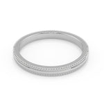 Load image into Gallery viewer, Milagros Milgrain Solitaire Cushion Cut Diamond Engagement Ring - Nivetta