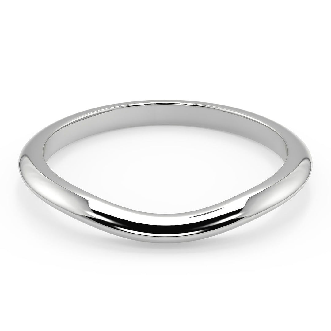 Miya 6 Prong Crown Princess Cut Diamond Engagement Ring - Nivetta