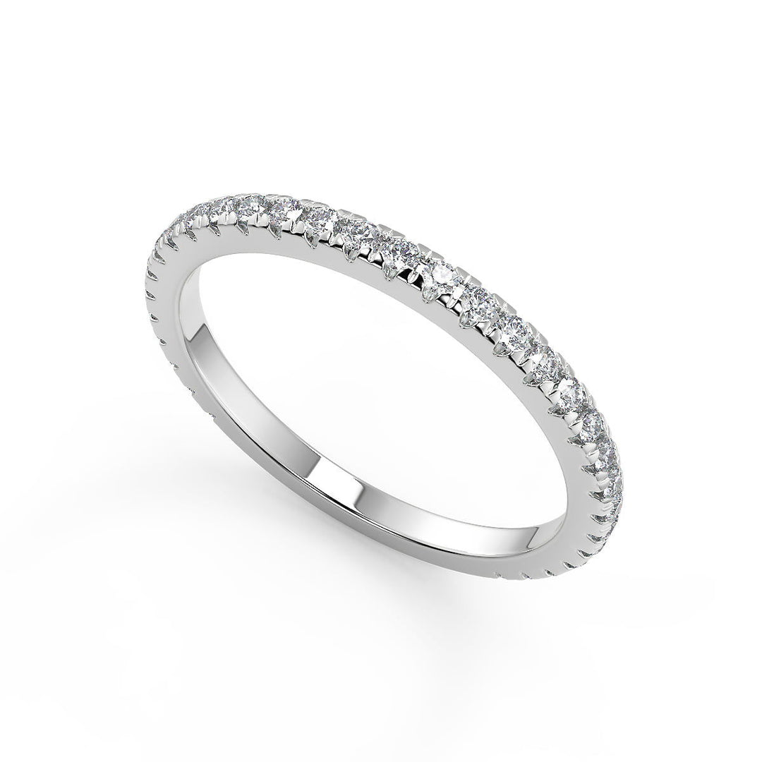 Molly Double Halo Pave Gala Princess Cut Diamond Engagement Ring - Nivetta