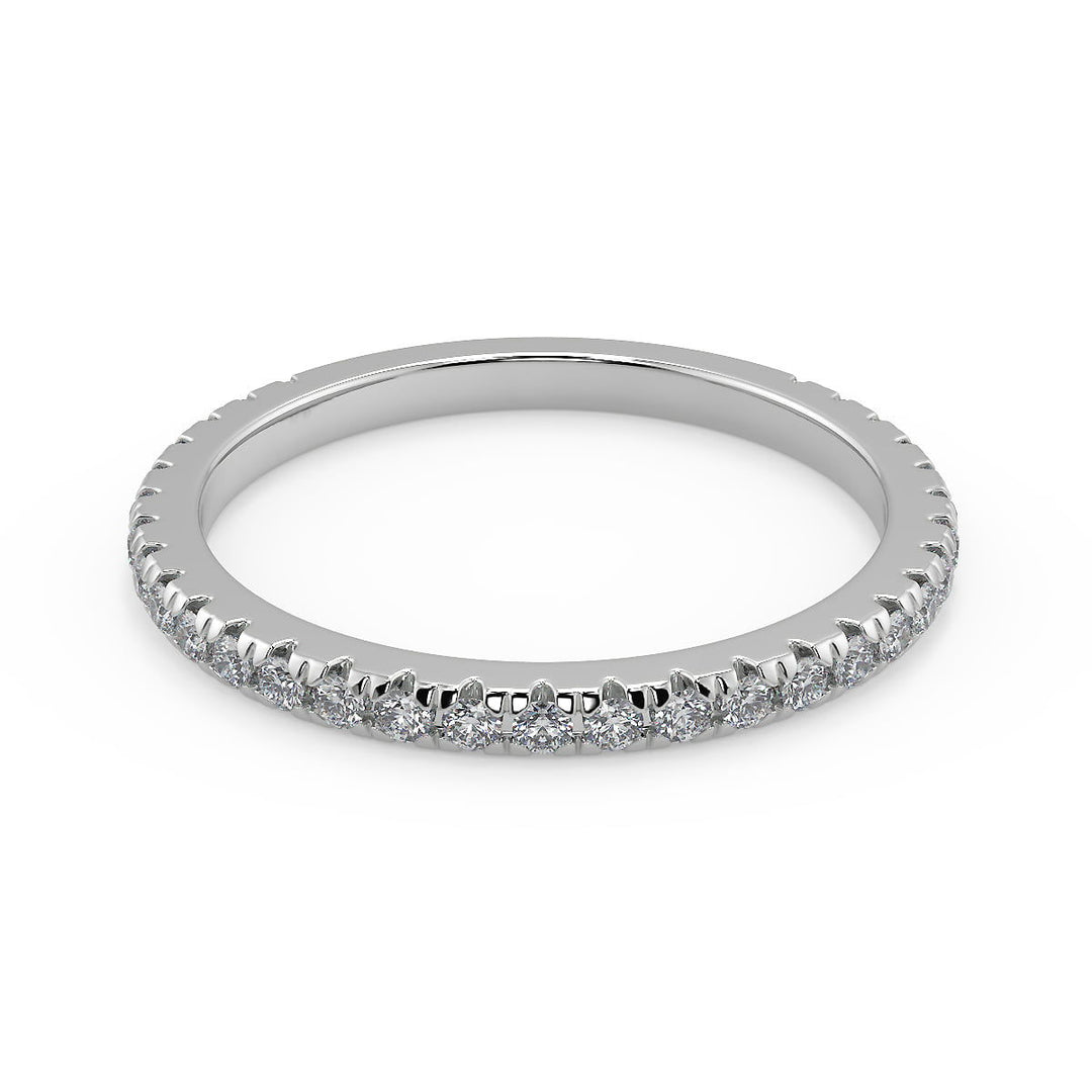 Molly Double Halo Pave Gala Princess Cut Diamond Engagement Ring - Nivetta