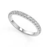 Load image into Gallery viewer, Monique Four Prong Channel Princess Engagement Ring – Nivetta - Nivetta