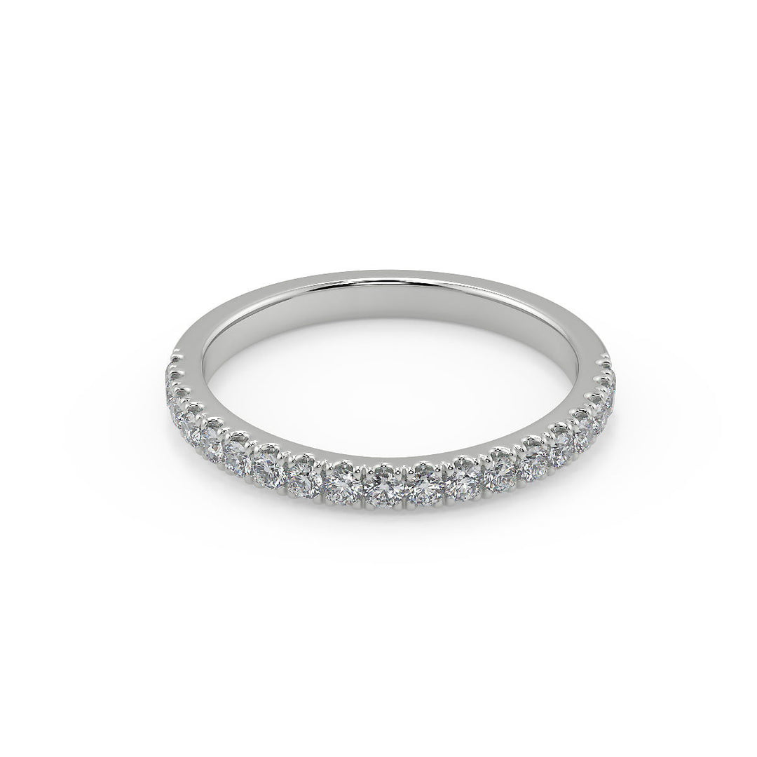 Monique Four Prong Channel Princess Engagement Ring – Nivetta - Nivetta