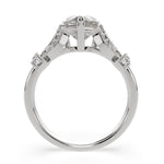 Load image into Gallery viewer, Nadia Heart Cut Pave Milgrain Engagement Ring Setting - Nivetta