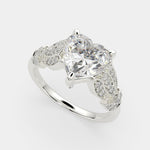 Load image into Gallery viewer, Nadia Heart Cut Pave Milgrain Engagement Ring Setting - Nivetta