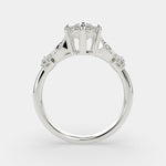 Load image into Gallery viewer, Nadia Marquise Cut Pave Milgrain Engagement Ring Setting - Nivetta