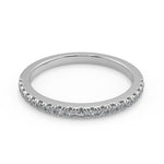 Load image into Gallery viewer, Nathalie Halo Semi Solitaire Round Cut Engagement Ring - Nivetta - Nivetta