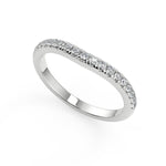 Load image into Gallery viewer, Olive Squared 4 Claw Solitaire Round Cut Diamond Engagement Ring - Nivetta