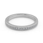 Load image into Gallery viewer, Olivia 4 Prong Solitaire Round Cut Diamond Engagement Ring - Nivetta