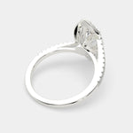 Load image into Gallery viewer, Paloma Marquise Cut Pave Halo Engagement Ring Setting - Nivetta