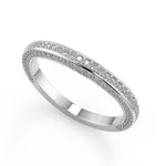 Load image into Gallery viewer, Pamela Micro Double Prong 3 Sided Princess Cut Diamond Ring - Nivetta