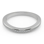 Load image into Gallery viewer, Pamela Micro Double Prong 3 Sided Princess Cut Diamond Ring - Nivetta