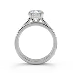 Load image into Gallery viewer, Payten 4 Prong Basket Solitaire Round Cut Diamond Engagement Ring - Nivetta