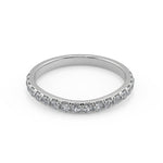 Load image into Gallery viewer, Payton Classic Pave 4 Prong Round Cut Diamond Engagement Ring - Nivetta