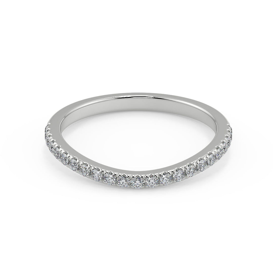 Raelynn Four Prong Round Cut Diamond Engagement Ring - Nivetta