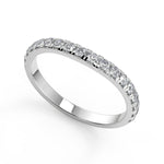 Load image into Gallery viewer, Regan Classic Pave 4 Prong Cushion Cut Diamond Engagement Ring - Nivetta