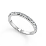 Load image into Gallery viewer, Sage Halo 4 Prong Princess Cut Diamond Engagement Ring - Nivetta