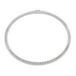 Load image into Gallery viewer, Seraphina Princess Cut Diamond Tennis Bracelet Prong Set (2 ctw) - Nivetta