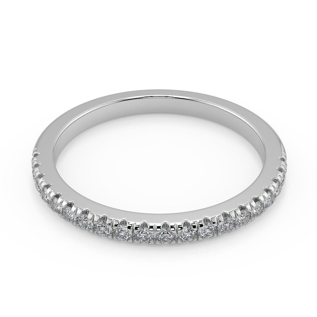 Susan Classic Pave Halo Princess Cut Diamond Engagement Ring - Nivetta