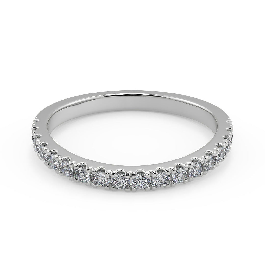 Taniyah Double Prong Split Halo Princess Cut Engagement Ring - Nivetta