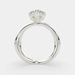 Load image into Gallery viewer, Tatiana Marquise Cut Solitaire Split Shank Engagement Ring Setting - Nivetta