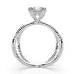 Load image into Gallery viewer, Tatiana Radiant Cut Solitaire Split Shank Engagement Ring Setting - Nivetta