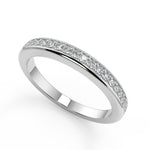 Load image into Gallery viewer, Teresa 4 Prong Cathedral Solitaire Cushion Cut Engagement Ring - Nivetta