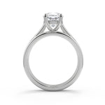 Load image into Gallery viewer, Tessa 4 Prong Claw Solitaire Cushion Cut Diamond Engagement Ring - Nivetta