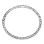 Load image into Gallery viewer, Thalassa Princess Cut Diamond Tennis Bracelet Prong Set (6 ctw) - Nivetta