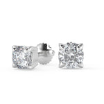 Load image into Gallery viewer, Valeria Cushion Cut Stud Earrings - Nivetta