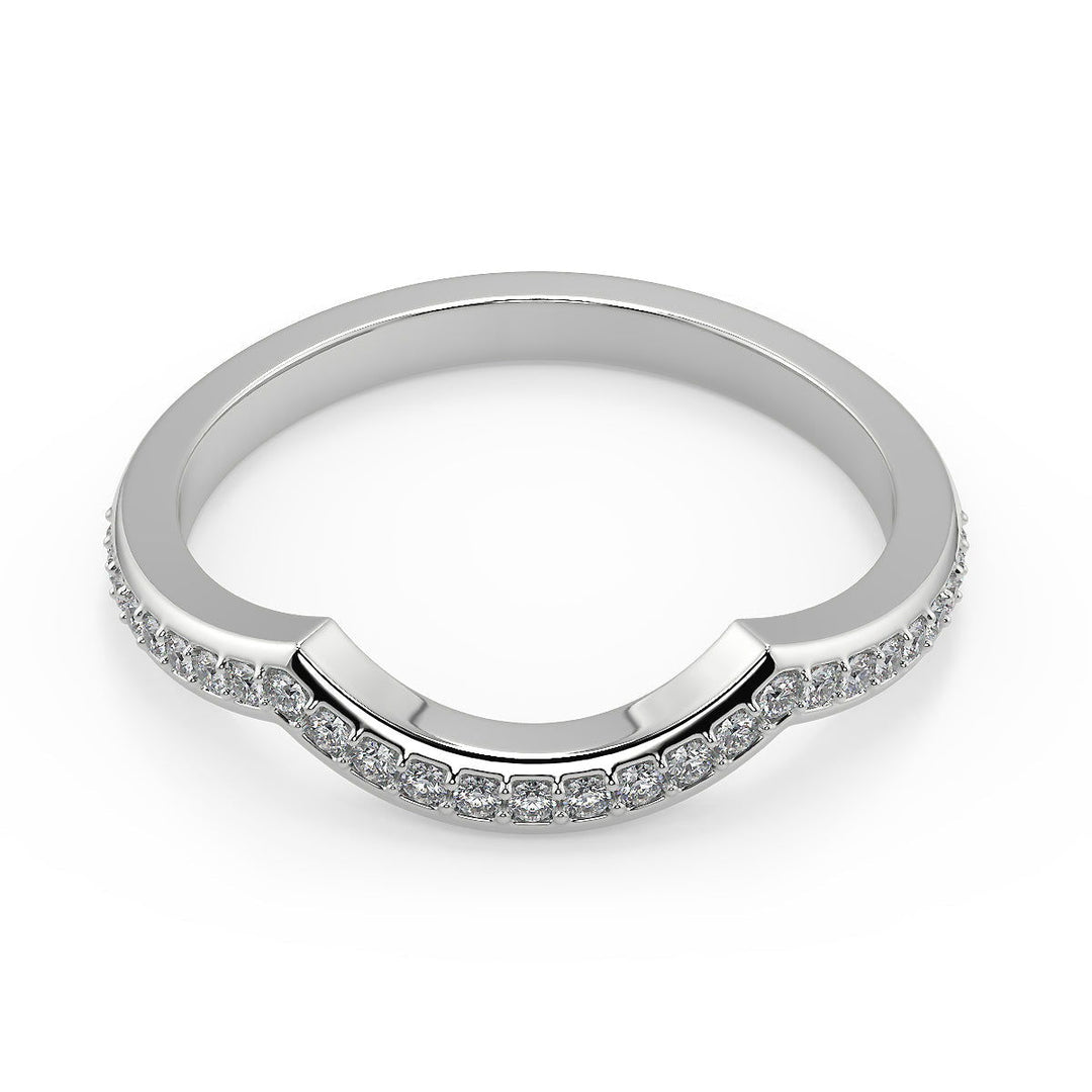 Valery Halo Pave 4 Prong Cushion Cut Diamond Engagement Ring - Nivetta