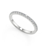 Load image into Gallery viewer, Vanessa Baguette Accents Round Cut Diamond Engagement Ring - Nivetta
