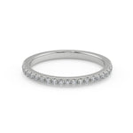 Load image into Gallery viewer, Vanessa Baguette Accents Round Cut Diamond Engagement Ring - Nivetta