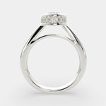 Load image into Gallery viewer, Xenia Marquise Cut Halo Pave Solitaire Engagement Ring Setting - Nivetta