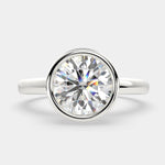 Load image into Gallery viewer, Xenia Round Cut Halo Pave Solitaire Engagement Ring Setting - Nivetta