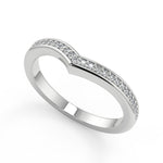 Load image into Gallery viewer, Zaria Bypass Micro Pave Princess Cut Diamond Engagement Ring - Nivetta
