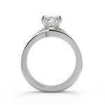 Load image into Gallery viewer, Zaria Bypass Micro Pave Princess Cut Diamond Engagement Ring - Nivetta