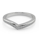 Load image into Gallery viewer, Zaria Bypass Micro Pave Princess Cut Diamond Engagement Ring - Nivetta