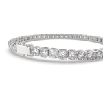 Load image into Gallery viewer, Zephyrine Cushion Cut Diamond Tennis Bracelet Prong Set (10 ctw) - Nivetta